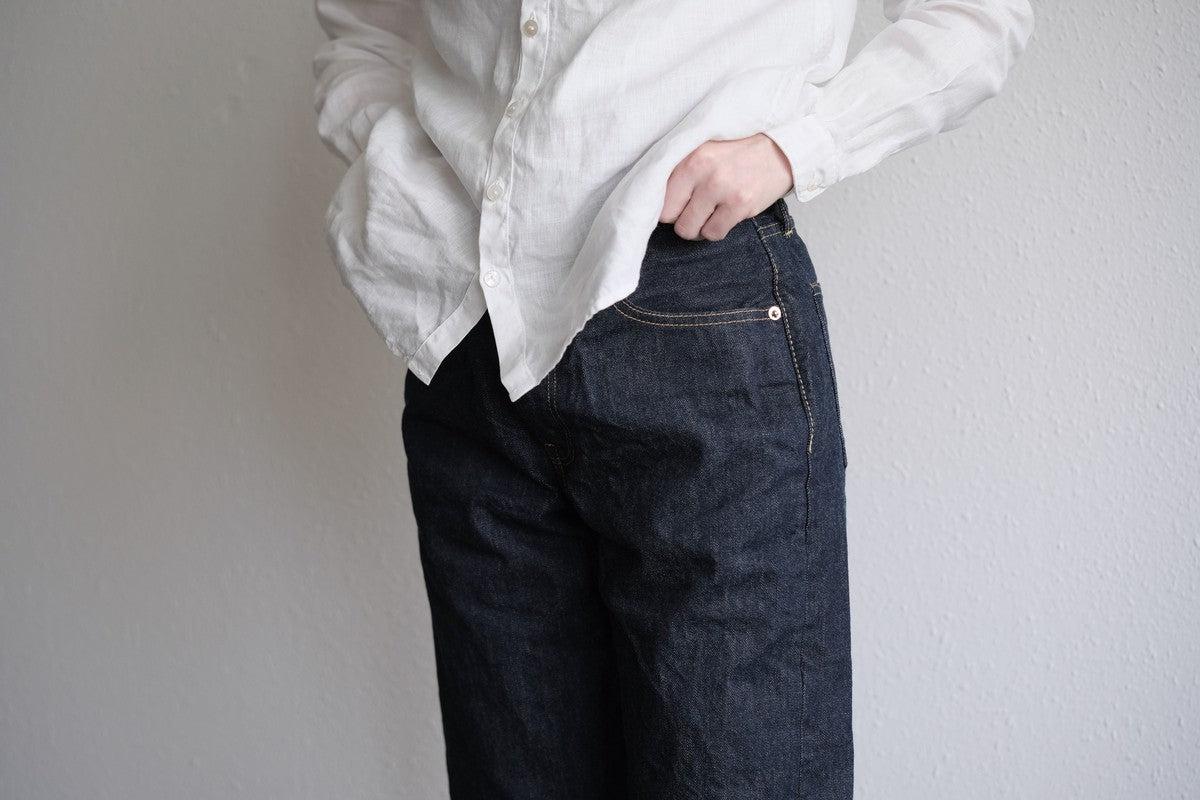 HANDROOM ジーンズ ワイドフィット INDIGO｜unisex5サイズ