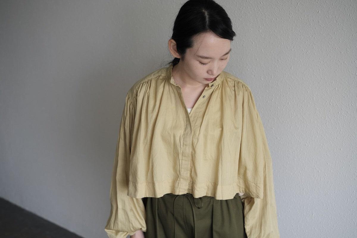 enrica cotton blouse｜ROSE-CAMEL