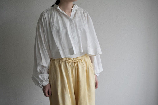 enrica cotton blouse|NATURAL