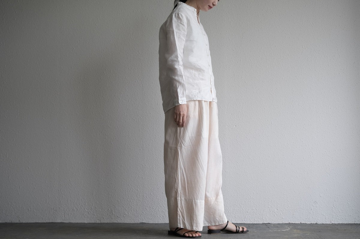 enrica cotton widepants｜SOIL PINK