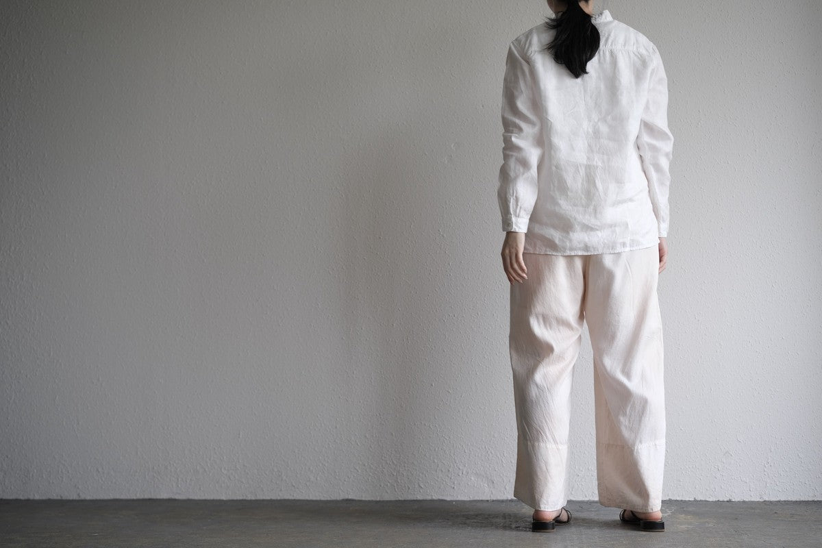 enrica cotton widepants｜SOIL PINK