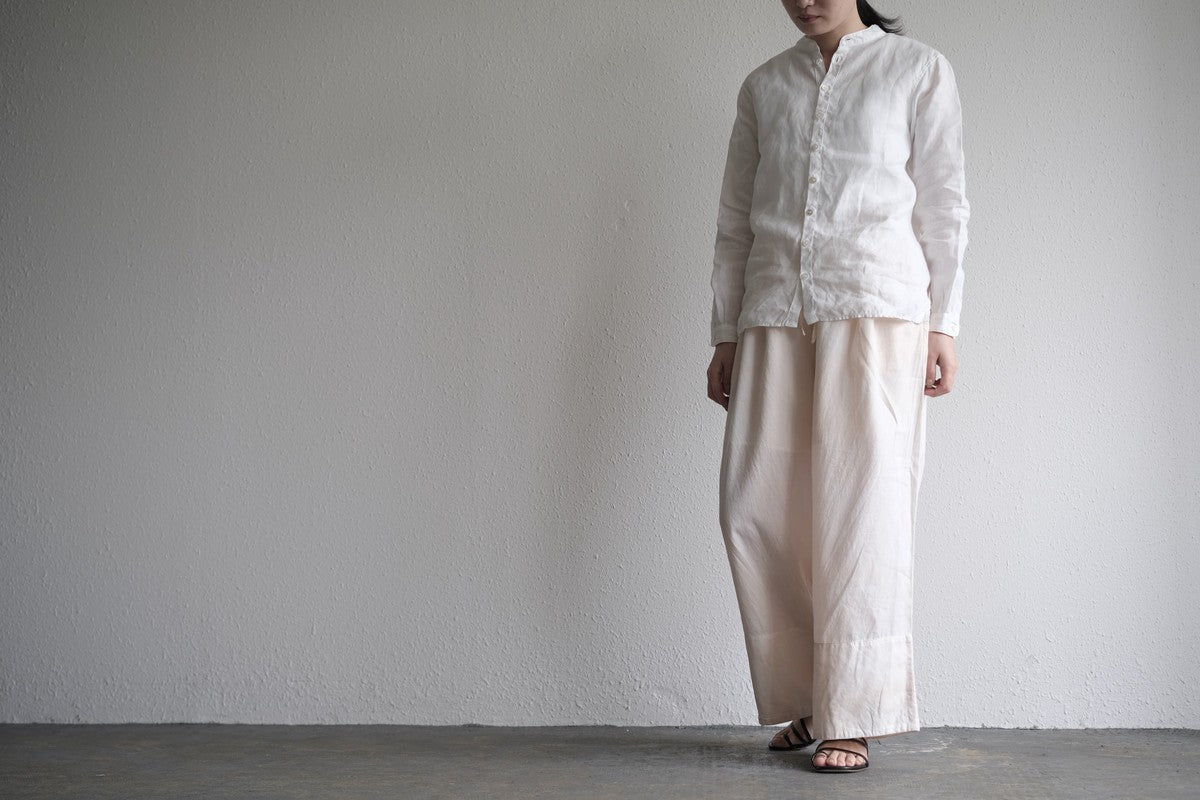 enrica cotton widepants｜SOIL PINK