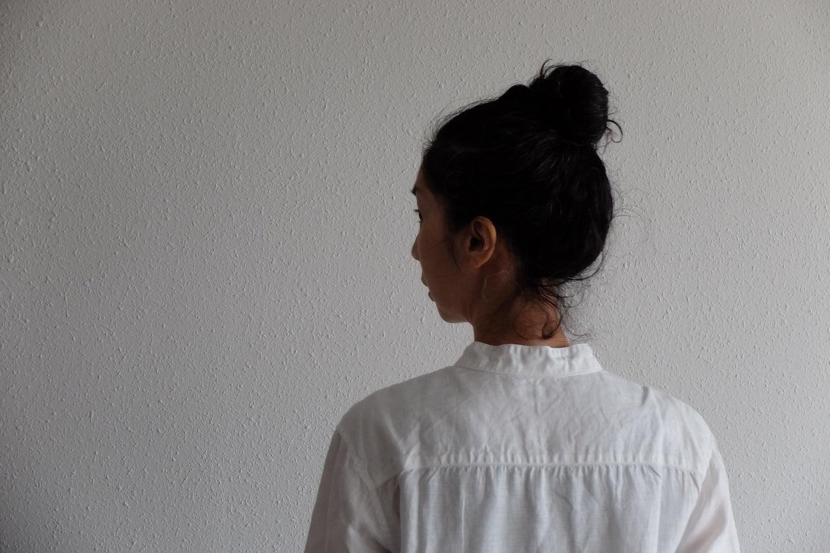 MITTAN / 大麻シャツ 黒 SH-132 / unisex