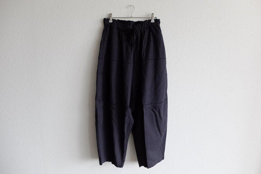 MITTAN / 竹パンツ 墨黒 PT-115 / unisex