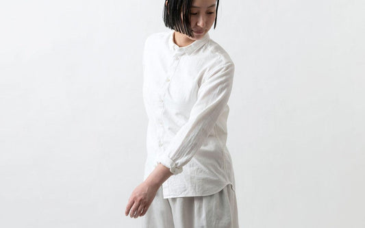 MITTAN / カディシャツ 白 SH-81 / unisex