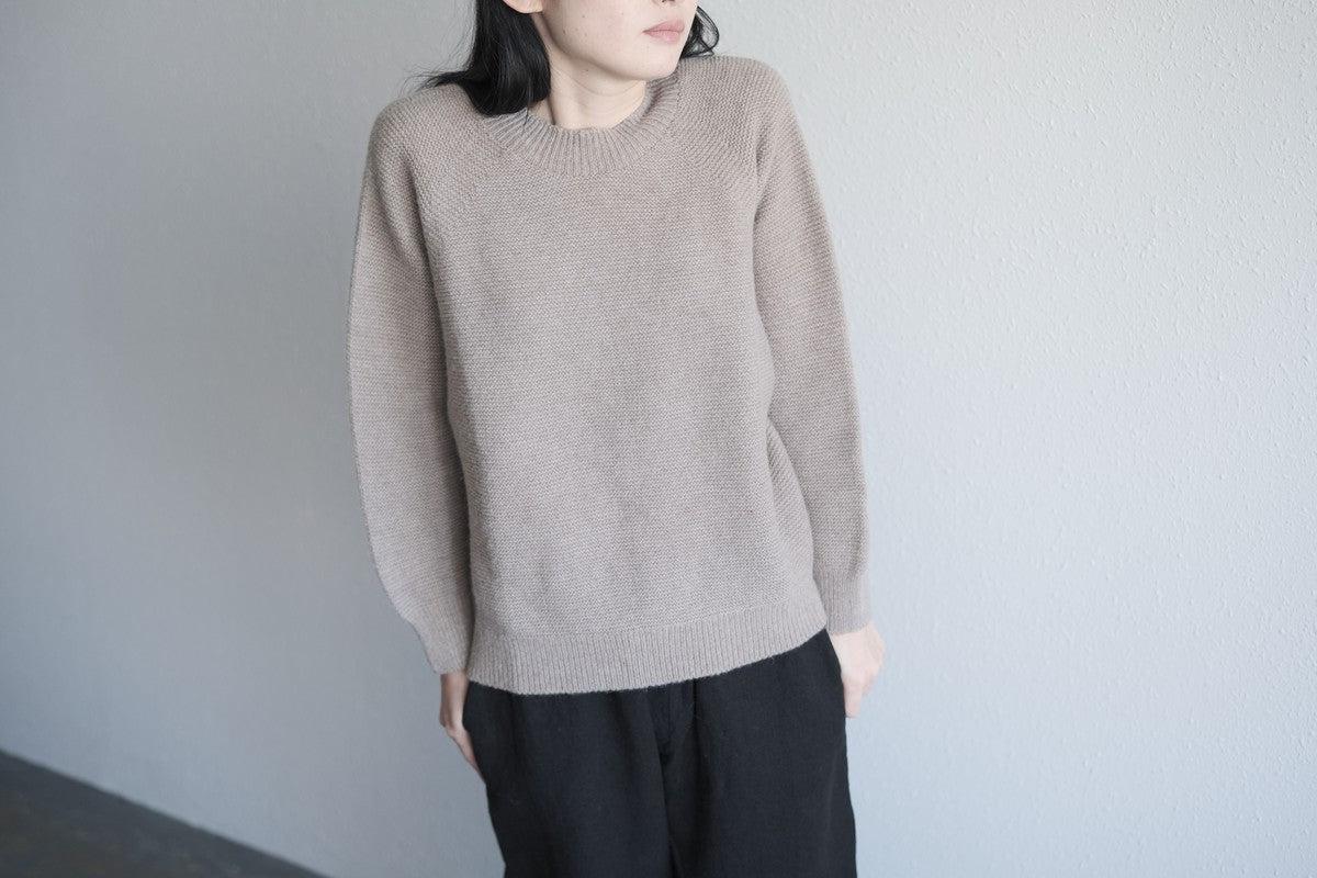 MITTAN / アルパカウールセーター 生成 KN-32 / unisex