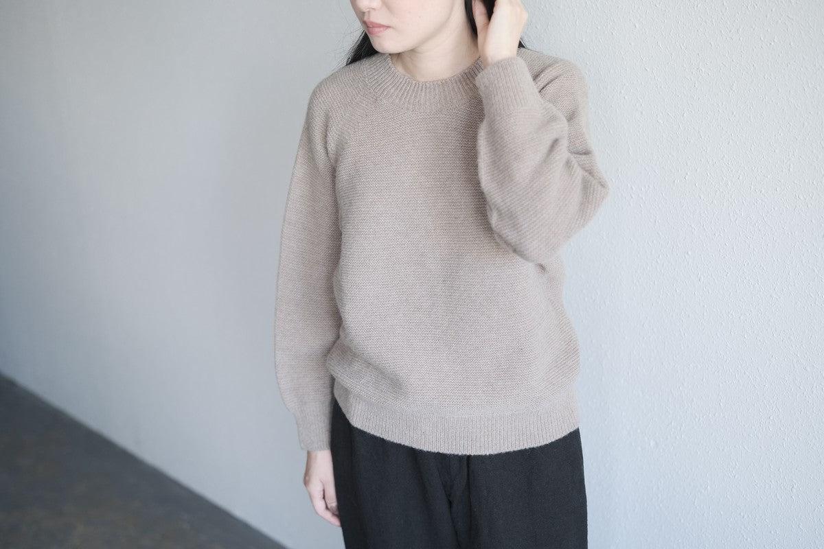 MITTAN / アルパカウールセーター 生成 KN-32 / unisex