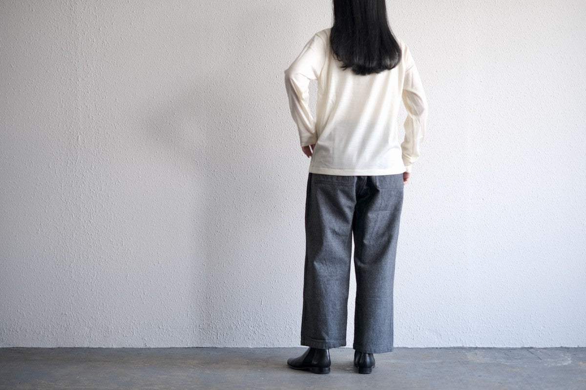 HANDROOM ウォッシャブルウールハイネック grey｜unisex｜3size