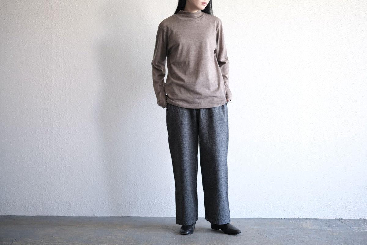 HANDROOM ウォッシャブルウールハイネック beige｜unisex｜3size