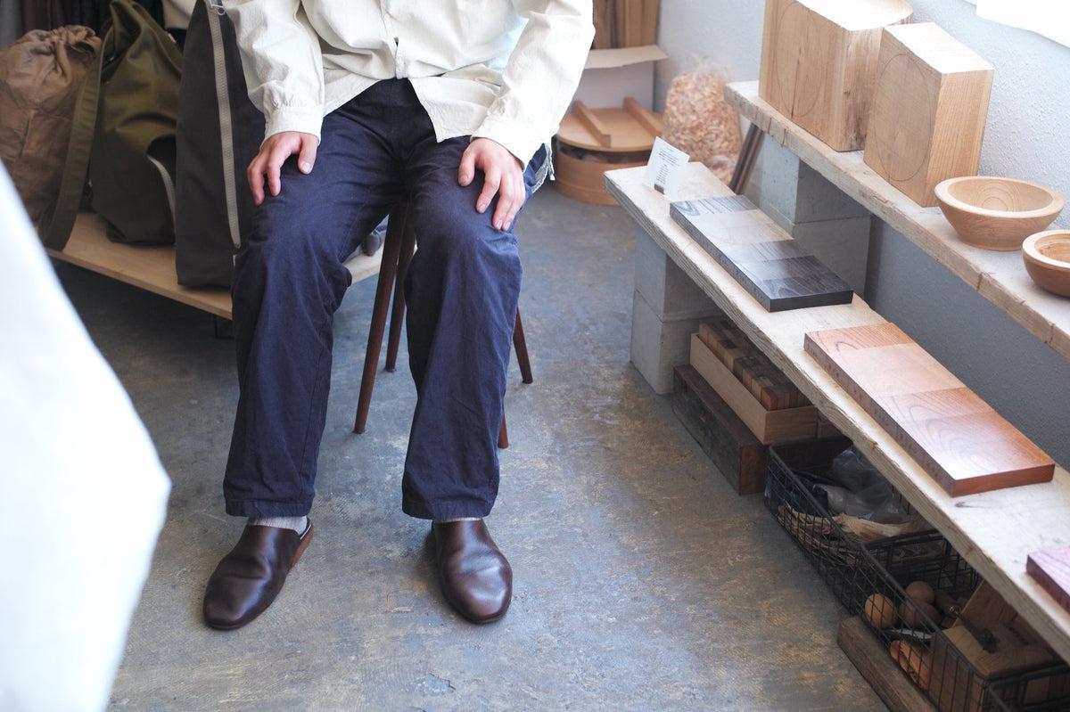 バフクロス ワイドパンツ ベージュ｜unisex 3 size