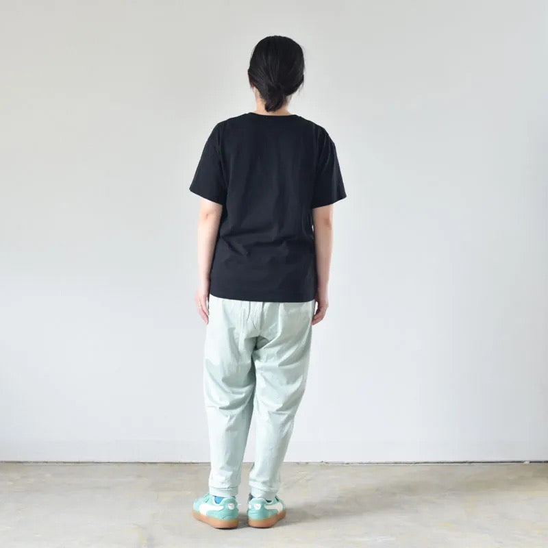 yohaku ドバイパンツ｜サラサラなめらか天竺素材 オレンジ｜unisex freesize