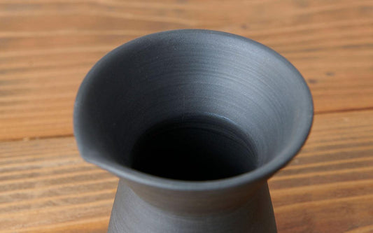 コーヒーサーバー 黒練 焼締め
