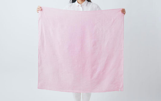 草木染めリネン風呂敷|全5色