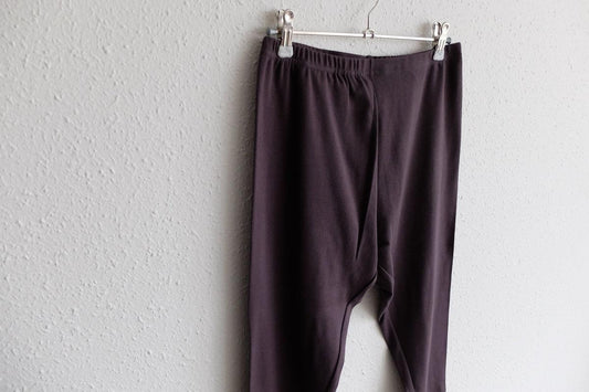 yohakuコットンレギンス|チャコール|ユニセックス