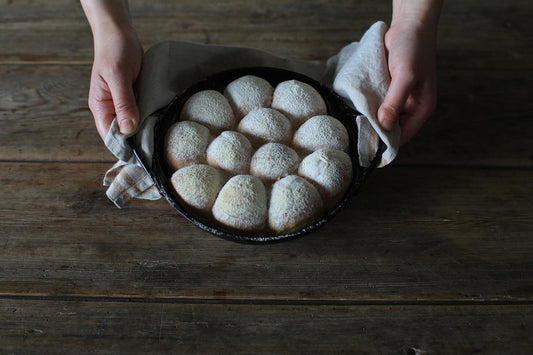 鍛冶職人の鉄の両手鍋 <3サイズ><本体のみ・本体+蓋>