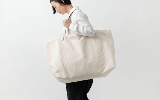 帆布のビッグトート|Cotomono 素 su トート