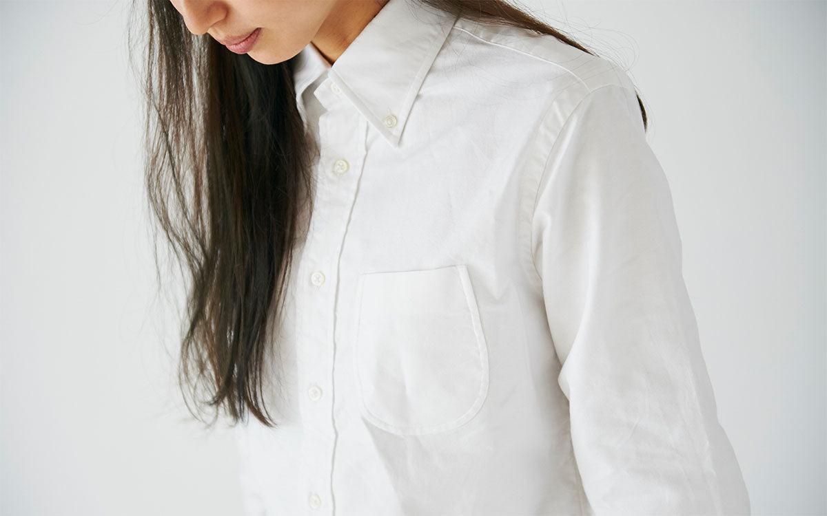 【新品未使用】HAND ROOM ホワイト ボタンダウンシャツ Lサイズ HANDROOM ボタンダウンシャツ ホワイト｜unisex 5size – PINT_MN