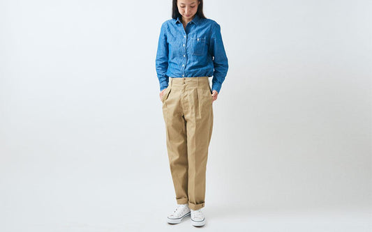 HANDROOM WOMEN'S インタック チノパンツ|ladies|3size