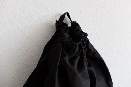 MITTAN / 大麻リュック高密度 黒 BA-29