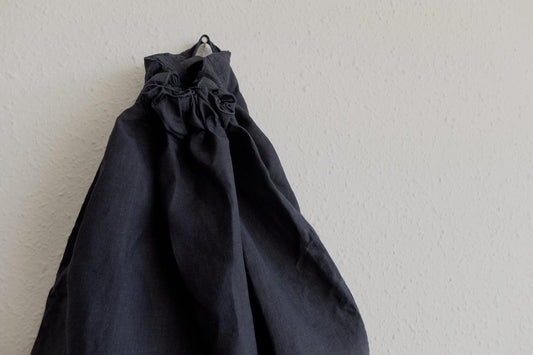 MITTAN / 大麻リュック高密度 墨黒 BA-29