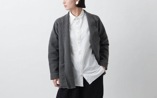 MITTAN / OCガラ紡ジャケット 炭 JK-07 / unisex