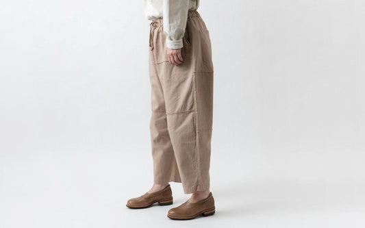 MITTAN / 竹パンツ 胡桃 PT-115C / unisex