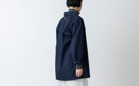 木間服装製作 shirt navy|unisex 2size