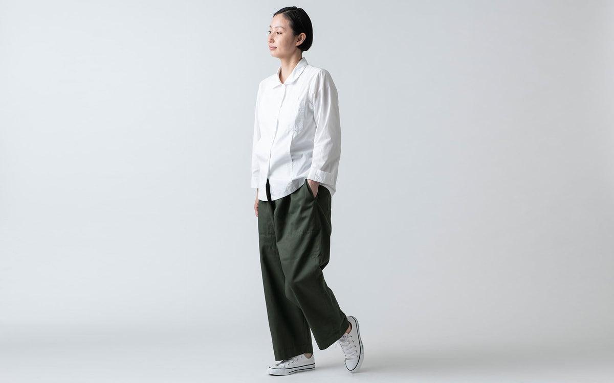 木間服装製作 shirt white｜unisex 2size