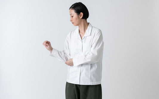 木間服装製作 shirt white|unisex 2size