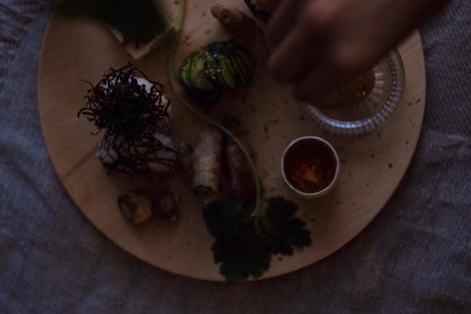 【木目選択可】ろくろ挽きの木皿 栃の木 27cm