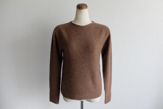 enrica cashmere sable knit|dark brown
