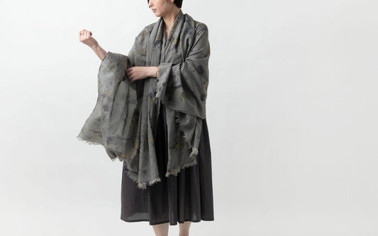 enrica cottonsilk scarf|botanicalmix