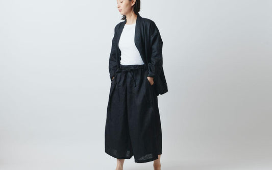 きるもの 袴パンツ|リネン 5色|unisex freesize