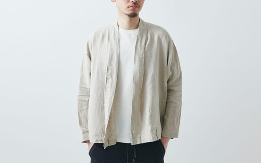 きるもの 壱 JKT|リネン 7色|unisex freesize