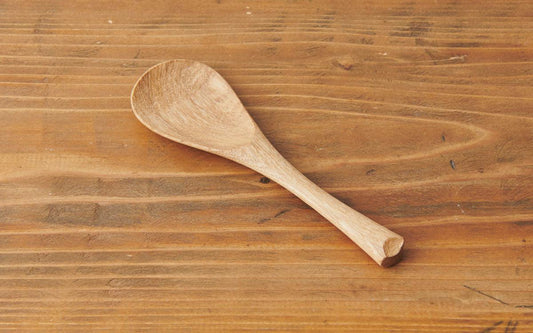 サーバースプーン タモ|オイル・蜜蝋仕上げ