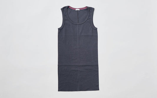 yohaku 5本針タンクトップ|チャコール|レディース