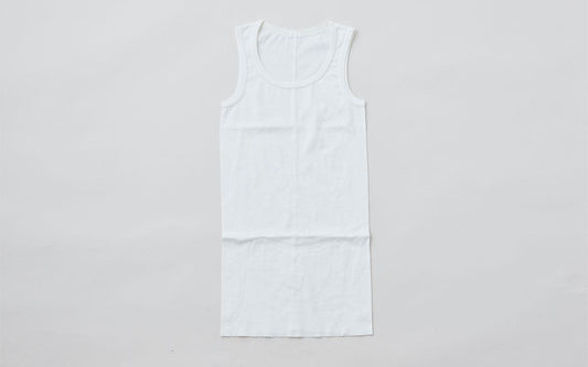 yohaku 5本針タンクトップ|ホワイト|レディース