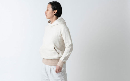 yohaku 茶綿プルパーカー|キナリ|unisex4size