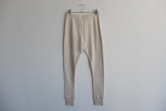 yohaku茶綿サーマルレギンス|キナリ|unisex 2 size