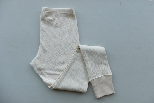 yohaku茶綿サーマルレギンス|キナリ|unisex 2 size